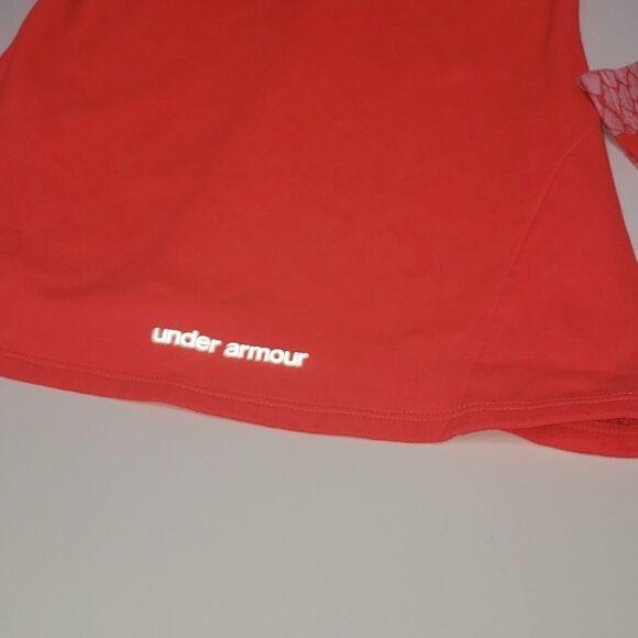 Under Armour Womens Snake Print  Qualifier Zip Pullover cool Coral - Picture 7 of 13